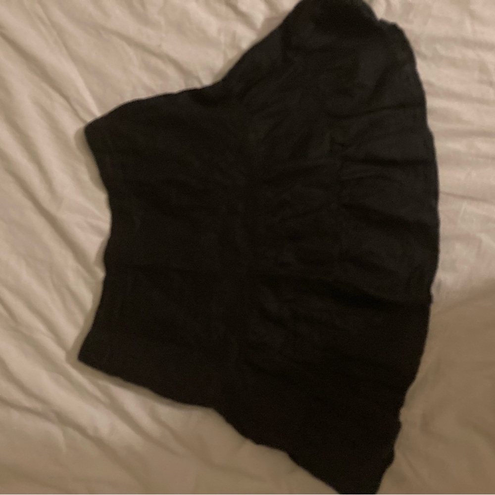 woman black mini skirt size 10